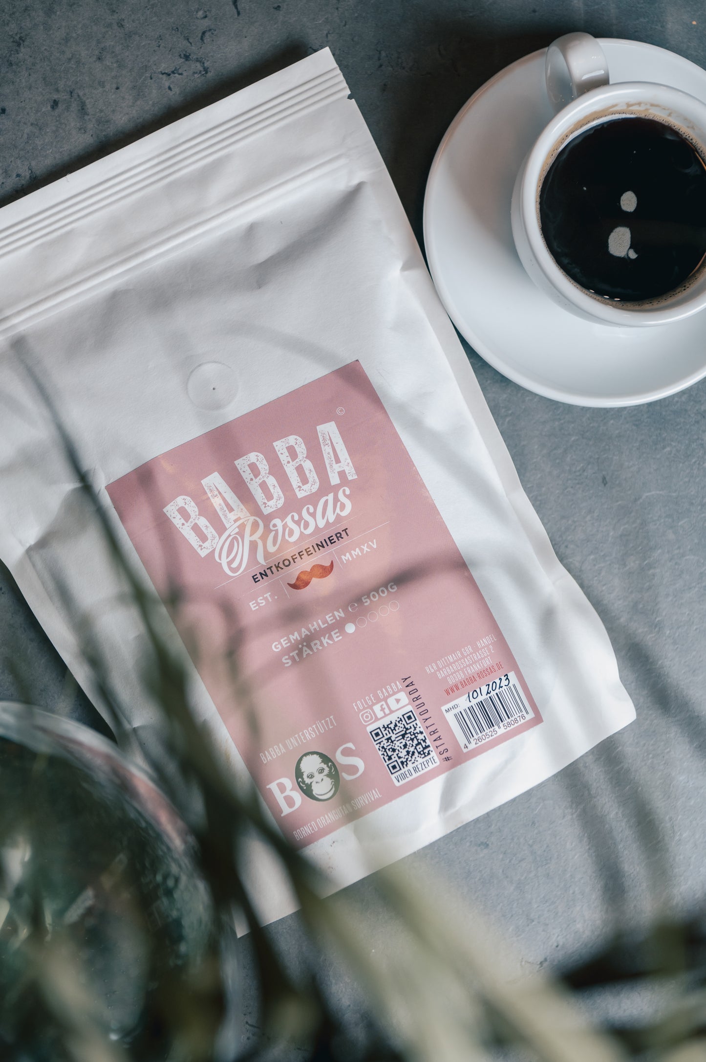 Crema entkoffeiniert (gemahlen)