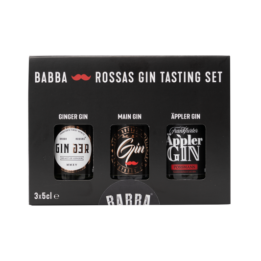 Babba-Rossas Gin Tasting Set, 3x5cl