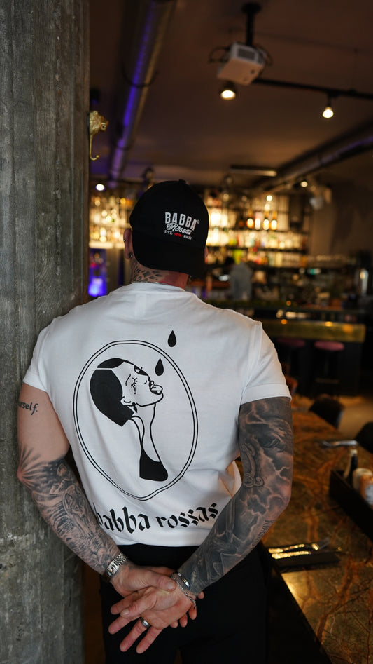 Weisses Art Deco Shirt